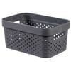 Pojemnik ażurowy 4,5 l Infinity 100% Recykling Eko szary CURVER