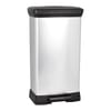 Odpadkový koš s pedálem Deco Bin 50 l CURVER
