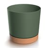 Zelený bezvložkový květináč Tubo PM 19,9 cm PROSPERPLAST