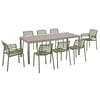 Sedia monoblocco Doga Bistrot Agave NARDI