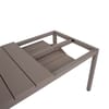 Tavolo da giardino allungabile Rio Tortora 85 x 140 / 210 x 76 cm NARDI