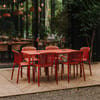 Gartensessel Brene Retro Red FERNE
