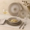 Hlboký sklenený tanier Starmarble Grey 20 cm LUMINARC