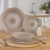 Hlboký sklenený tanier Starmarble Grey 20 cm LUMINARC