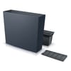Zahradní plastový květináč s vložkou Urbi Case T Antracit 58 x 18 x 49,8 cm PROSPERPLAST