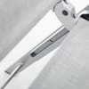 Polohovací zahradní křeslo s teakovými područkami Diamond Silver KETTLER 0103901-0500