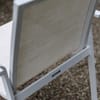 Zahradní židle s teakovými područkami Diamond White - Beige KETTLER 0103902-5800