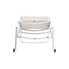 Polohovací zahradní lehátko Diamond White-Beige KETTLER 0103914-5800
