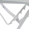 Polohovací zahradní lehátko Diamond White-Beige KETTLER 0103914-5800