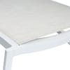 Polohovací zahradní lehátko Diamond White-Beige KETTLER 0103914-5800