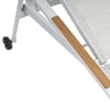 Polohovací zahradní lehátko Diamond White-Beige KETTLER 0103914-5800