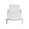 Polohovací zahradní lehátko Diamond White-Beige KETTLER 0103914-5800