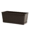 Truhlík na balkón Ratolla Case Umbra P 40 x 17,3 x 15 cm PROSPERPLAST