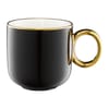 Becher Set Royal 380 ml 4-teilig schwarz-golden AMBITION