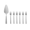 Kuchenbesteck-Set 7 Tlg. Como silber AMBITION