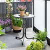 Trädgårdsbord Dine & Relax 60 cm pizarra / antracit 3 ben PATIO  