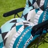 Polohovacie záhradné kreslo s podnožkou Cordoba Plus H014-11PB PATIO