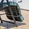 Klappsessel mit Fußstütze Lena Plus Black Edition G058-02PB PATIO