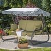 Sada sedáků na houpačku Rimini / Venezia Lux se zipsy 180 cm C033-02SB PATIO