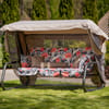 Sada sedáků na houpačku Rimini / Venezia Lux se zipsy 180 cm  A090-03LB PATIO