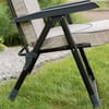 Polohovacie záhradné kreslo Modena Square Black Edition H024-04IB PATIO