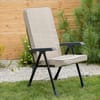 Polohovacie záhradné kreslo Modena Square Black Edition H024-04IB PATIO
