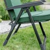 Klappsessel Modena Quadrat Black Edition  H024-32PB PATIO
