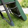Polohovací zahradní křeslo s podnožkou Modena Plus Square Black Edition H024-32PB PATIO