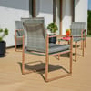 Gartenmöbel Set aus Polyrattan Emma Aschgrau PATIO