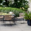 Gartenstuhl aus Polyrattan Leon cappuccino PATIO