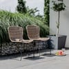 Gartenstuhl aus Polyrattan Leon cappuccino PATIO