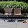 Gartenstuhl aus Polyrattan Leon cappuccino PATIO