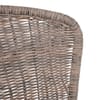 Gartenstuhl aus Polyrattan Leon cappuccino PATIO