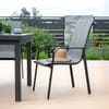 Gartenstuhl aus Polyrattan Columbus Grau PATIO