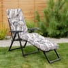 Polohovací zahradní lehátko Lena Lounger Black Edition G057-06PB PATIO
