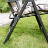 Polohovací zahradní lehátko Lena Lounger Black Edition G057-06PB PATIO