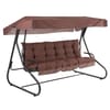 Cuscini e tettuccio per dondolo 170 cm Parma / Milano H047-04PB PATIO