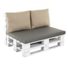 Seat pallet cushion with zippers Larisa Basic D031-26CW PATIO