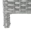 Gartenbox grau 129 x 50 x 62 cm PATIO