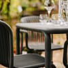 Tavolo da giardino Brene Gray 79,5 x 79,5 cm FERNE