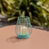 Laterne Wire Mint 11,2 x 11,2 x 13,5 cm MY HOME