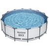 Steel Pro MAX™ Frame Pool Komplett-Set mit Filterpumpe Ø 427 x 122 cm |BESTWAY