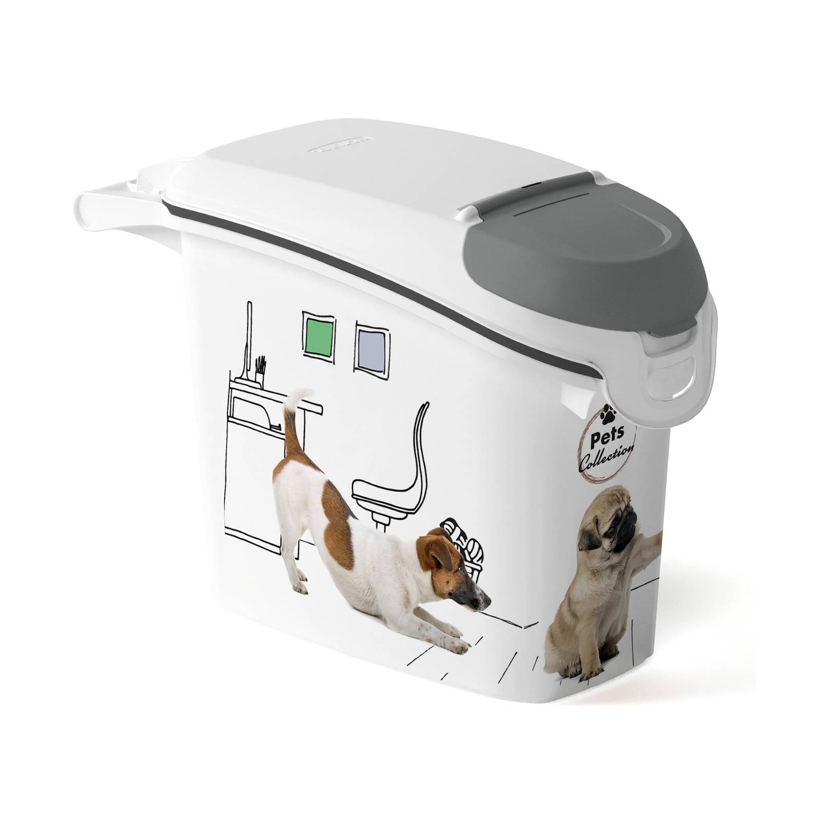 Pojemnik na żwirek Pet Life 6 kg pies CURVER
