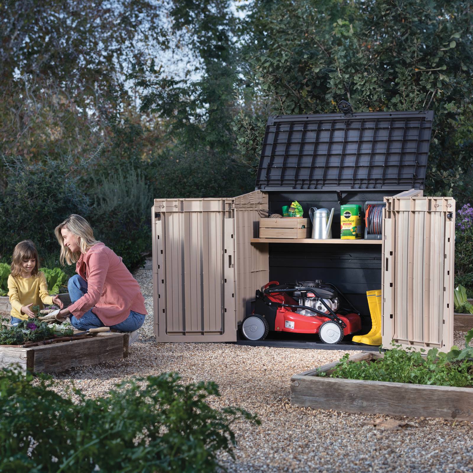 Skrzynia do przechowywania Store It Out  132 x 72 x 113,5 cm szara KETER