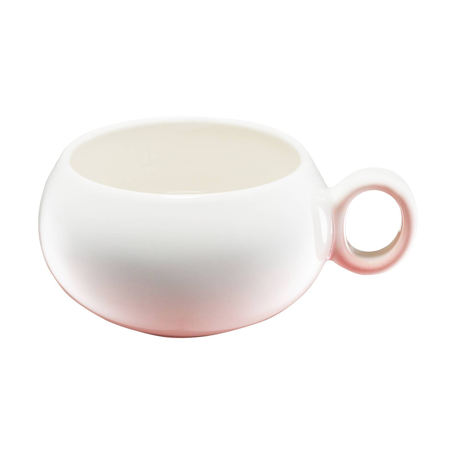 Porcelánová šálka Bella Pink 250 ml AMBITION (BEZ PODŠÁLKY)