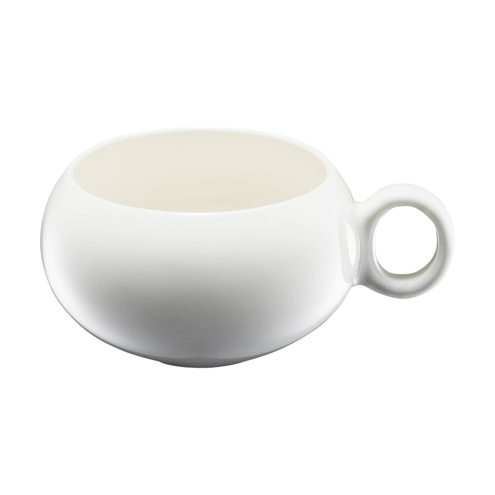Porcelánový šálek Bella Gray 250 ml AMBITION (BEZ PODŠÁLKU)