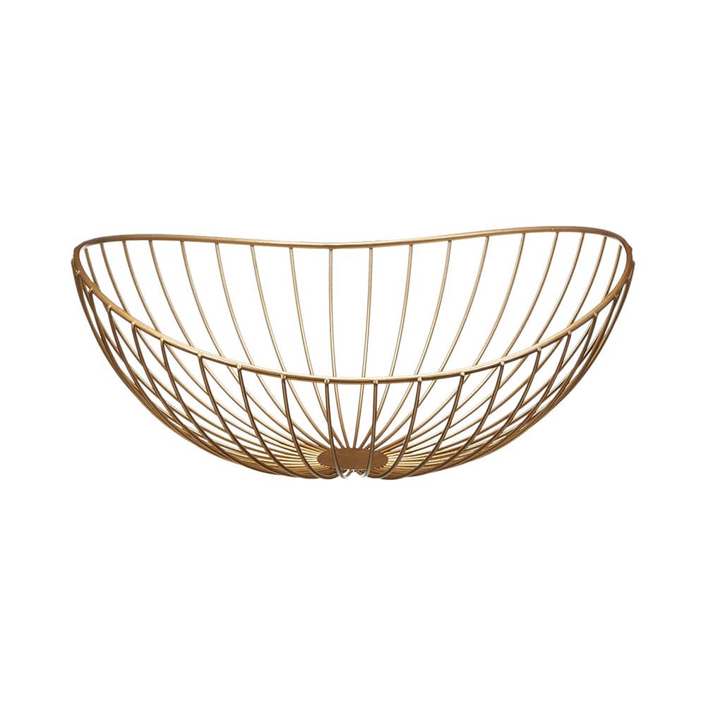 Obstkorb Decor 30 cm golden AMBITION