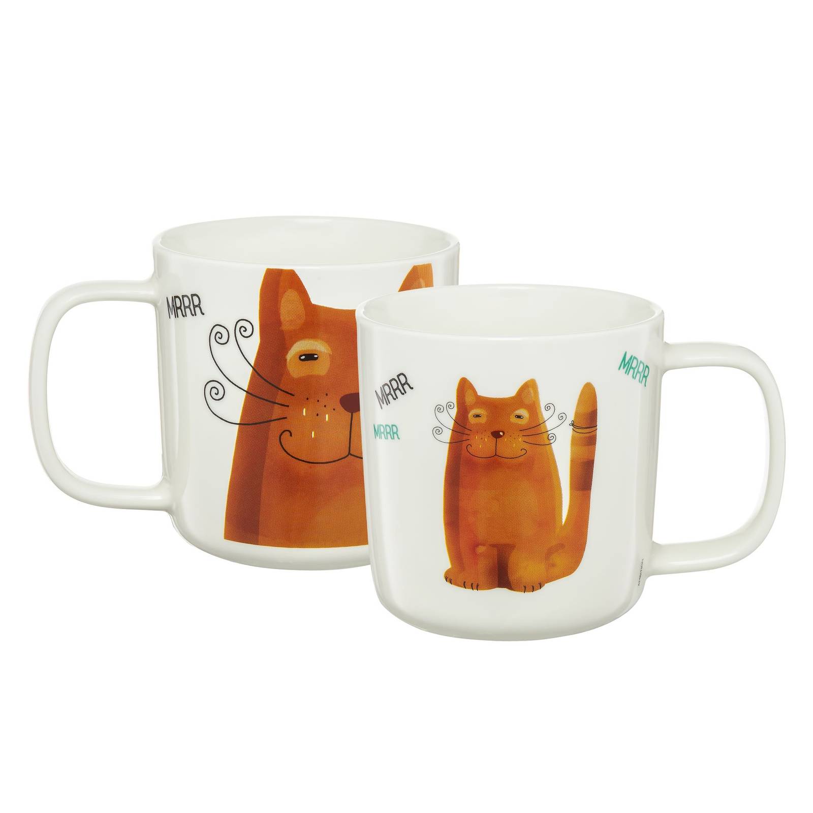 Porcelánový hrnek Pets Zrzavá Kočka 370 ml AMBITION