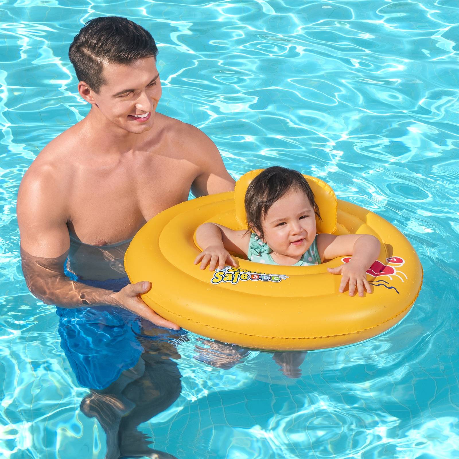 Nafukovací kruh na výuku plavání Swim Safe 69 cm BESTWAY