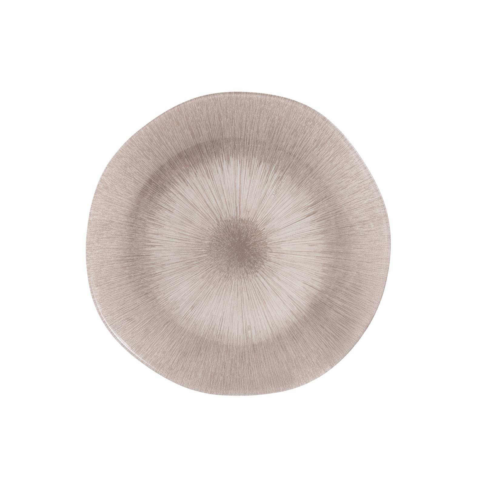 Dezertný sklenený tanier Starmarble Grey 21 cm LUMINARC